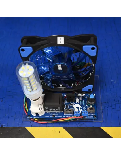 Bedini Motor SSG SELF OSCILLATING Cooling Fan &amp; Lighting, Startup 3volt, 2024!