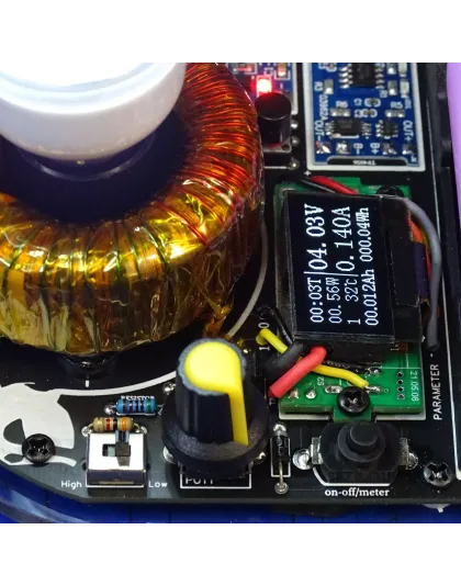 Joule Thief / 2 different Batteries one 3.7v &amp; 1.5v  with Multifunction meter