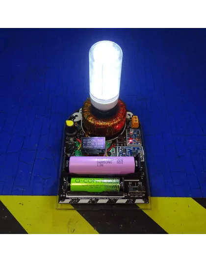 Joule Thief / 2 different Batteries one 3.7v &amp; 1.5v  with Multifunction meter