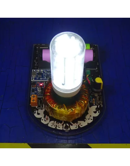 Joule Thief / 2 different Batteries one 3.7v &amp; 1.5v  with Multifunction meter