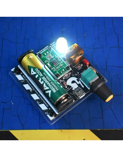 Super Efficiency Joule Thief 2 in 1 AA 1.5v, Dimmable &amp; Rechargeable, AA 1.2v