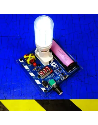 Emergency Lighter Joule Thief 3,7volt Dimmable &amp; Rechargeable micro usb 5volt