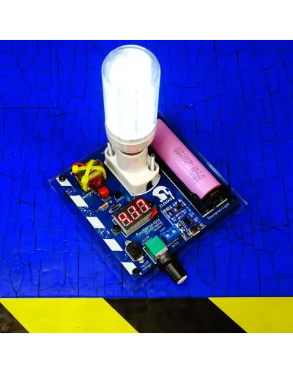 Emergency Lighter Joule Thief 3,7volt Dimmable &amp; Rechargeable micro usb 5volt