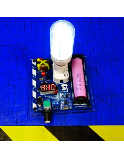 Emergency Lighter Joule Thief 3,7volt Dimmable &amp; Rechargeable micro usb 5volt