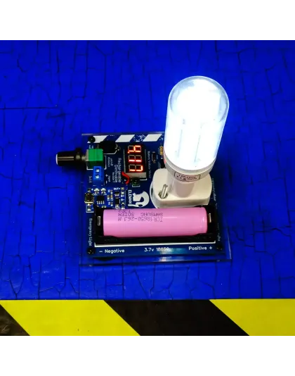 Emergency Lighter Joule Thief 3,7volt Dimmable &amp; Rechargeable micro usb 5volt