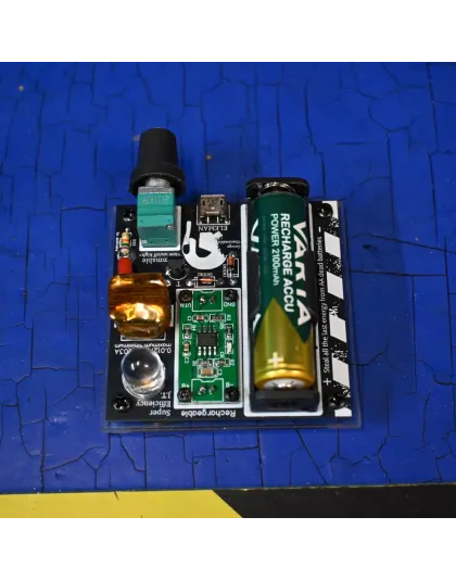 Super Efficiency Joule Thief 2 in 1 AA 1.5v, Dimmable &amp; Rechargeable, AA 1.2v