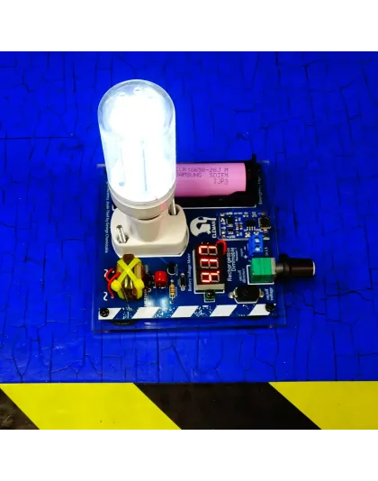 Emergency Lighter Joule Thief 3,7volt Dimmable &amp; Rechargeable micro usb 5volt