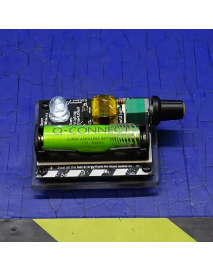 Super Efficiency Joule Thief from, AA, startup 0.25v to 1.5v &amp; 0.003A to 0.012A!