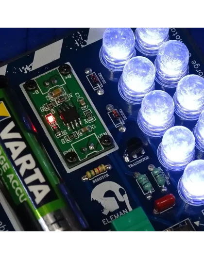 High Efficiency Joule Thief AA 1,2 volt Dimmable &amp; Rechargeable, startup 0.6V