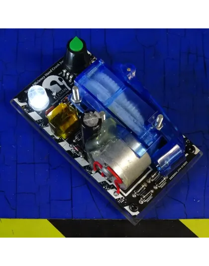 Hand Crank Supercapacitor 35 seconds charge to 15,20 or 30 MINUTES of Lighting