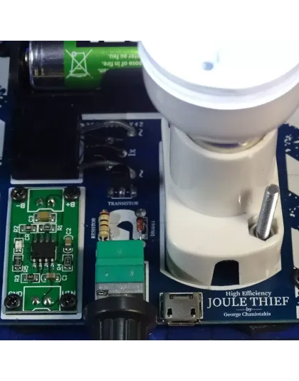 Plasma Lighter, Joule Thief AA 1,2volt Dimmable &amp; Rechargeable, startup 0.8volt