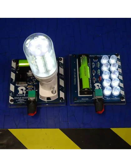 2pcs Joule Thief 1.5volt Combination Efficiency &amp; Dimmable 120v/220v &amp; 10 Leds
