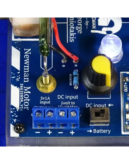 World's Smallest Joseph Newman Motor / Generator &amp; Rechargeable micro usb 5volt