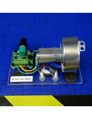 DC Motor to Permanent Magnet Synchronous Generator