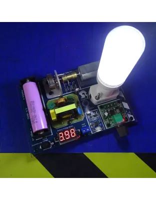 DC Motor to Three Phase Brushless Motor Generator &amp; Rechargeable micro usb 5volt