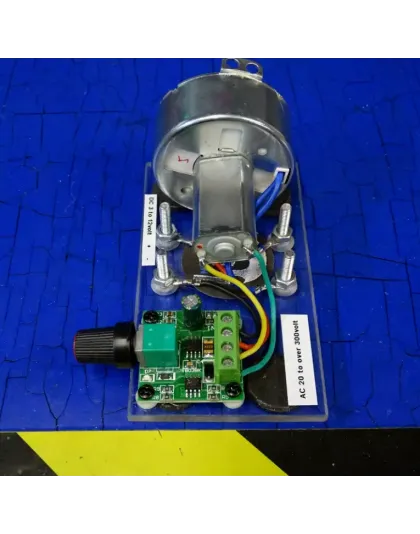 DC Motor to Permanent Magnet Synchronous Generator