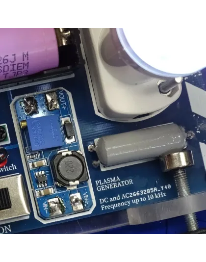 DC to AC Plasma Generator Frequency up 10Khz 3.7volt to 120v/220volt &amp; Rechargeable 5v