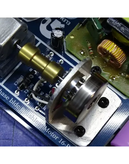 DC Motor to Three Phase Brushless Motor Generator &amp; Rechargeable micro usb 5volt