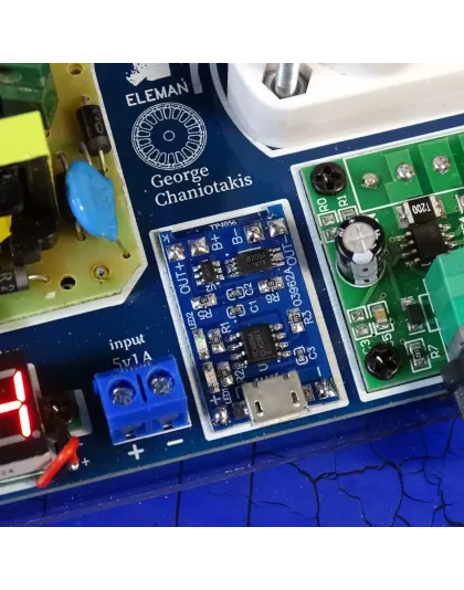 DC Motor to Three Phase Brushless Motor Generator &amp; Rechargeable micro usb 5volt