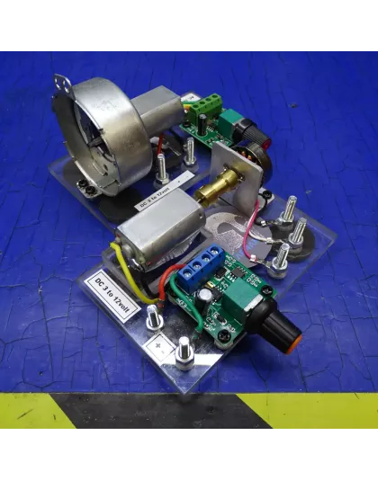 DC Motor to AC Generator, 2 devices, startup 3v to 12volt