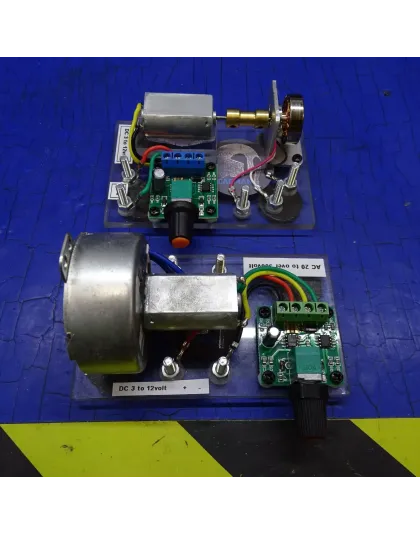 DC Motor to AC Generator, 2 devices, startup 3v to 12volt