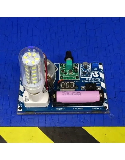 DC Motor to Permanent Magnet Synchronous Generator Rechargeable micro usb 5volt