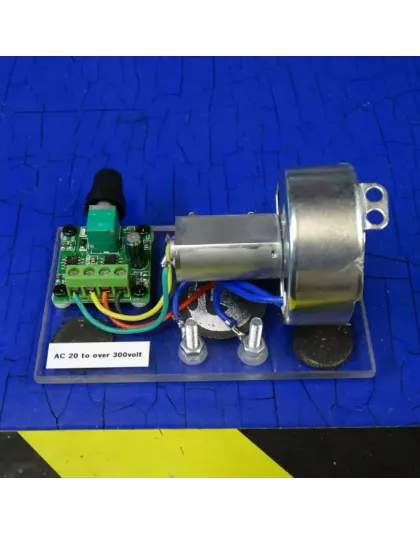 DC Motor to AC Generator, 2 devices, startup 3v to 12volt