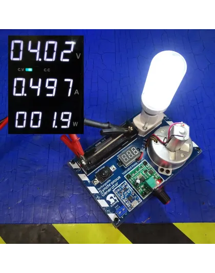 DC Motor to Permanent Magnet Synchronous Generator Rechargeable micro usb 5volt