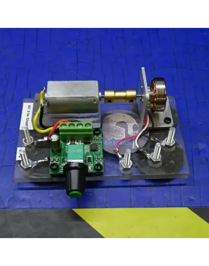 DC Motor to AC Generator, 2 devices, startup 3v to 12volt