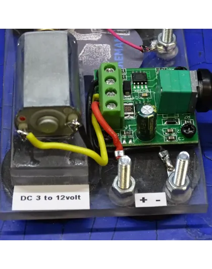 DYNAMOTOR DC Motor to Three Phase Brushless Motor Generator startup 3v to 12volt