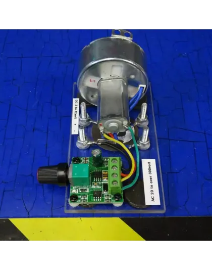 DC Motor to AC Generator, 2 devices, startup 3v to 12volt