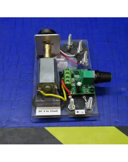 DC Motor to AC Generator, 2 devices, startup 3v to 12volt