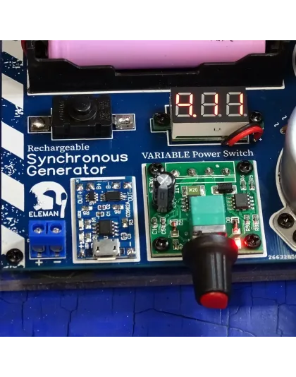 DC Motor to Permanent Magnet Synchronous Generator Rechargeable micro usb 5volt